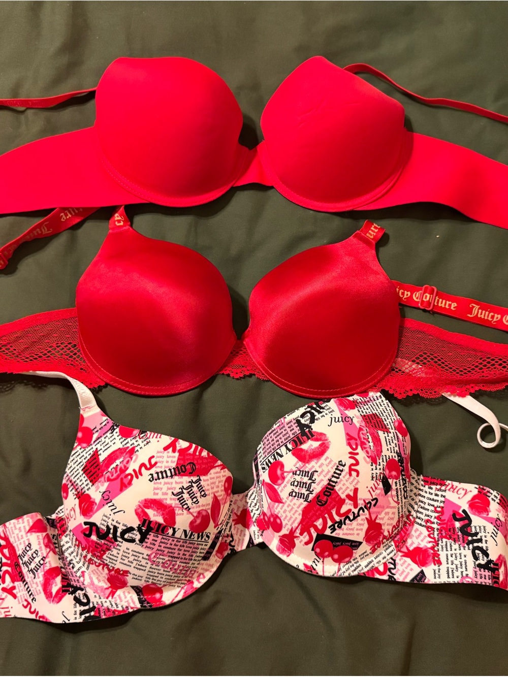 Juicy Couture Women’s bra lot- 36C - Picture 4 of 5